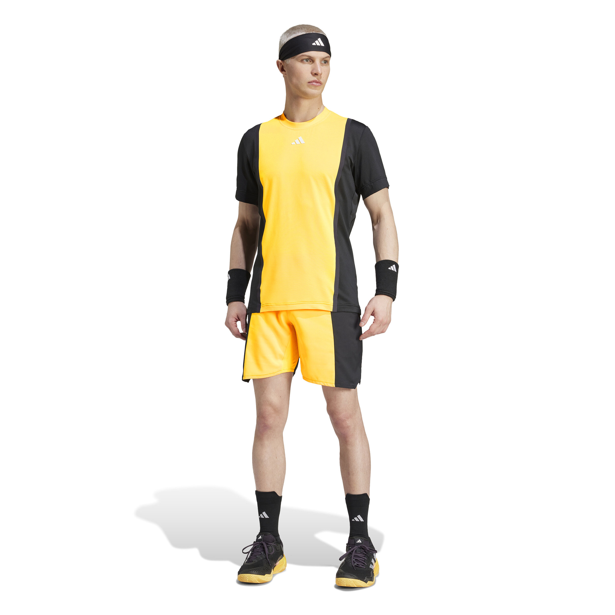 adidas FRL Pro T-shirt Hommes - Orange , Noir