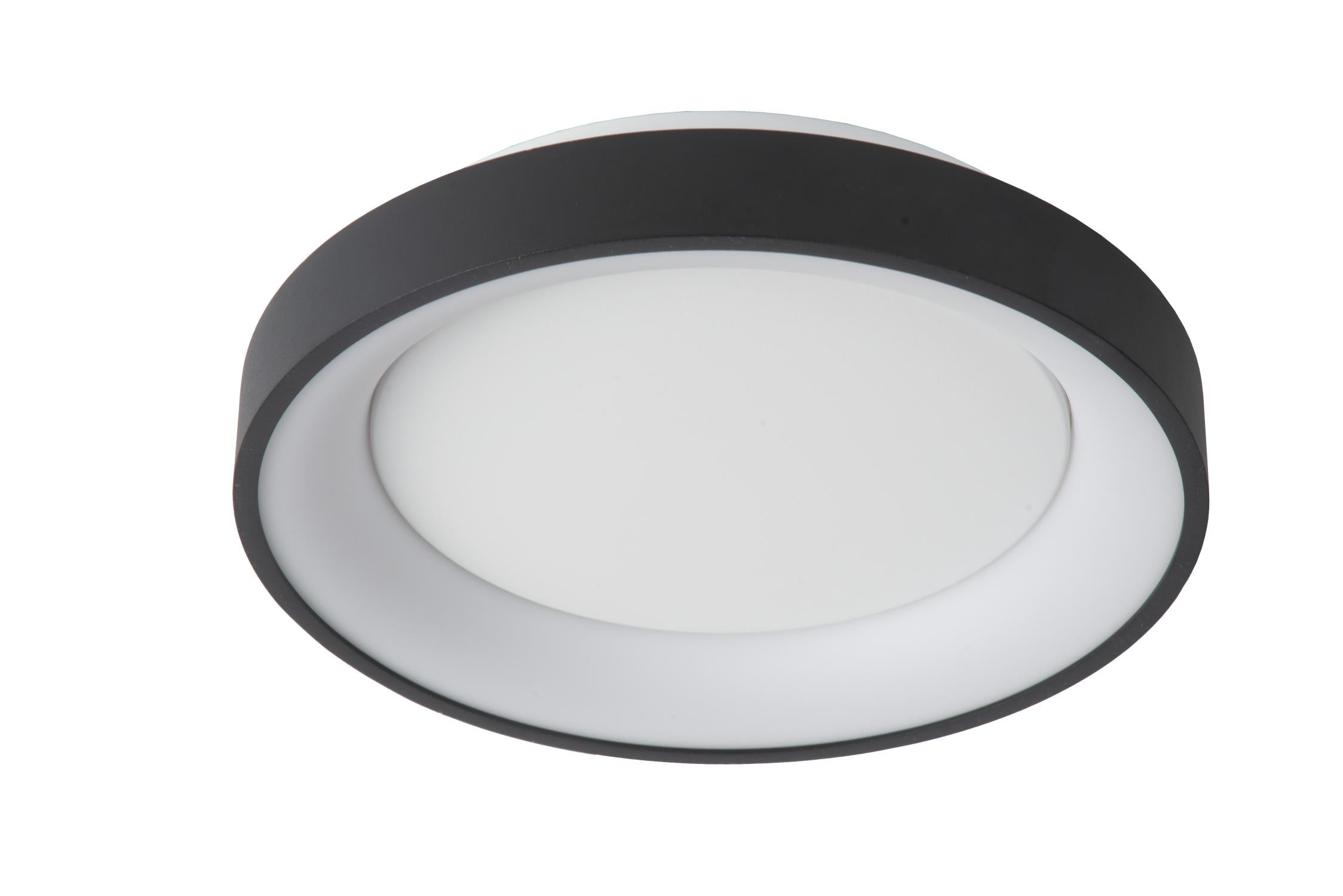 Vidal plafondlamp LED Ã28 zwart