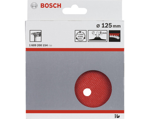 Bosch schuurschijf Ø 125 mm met klittenband