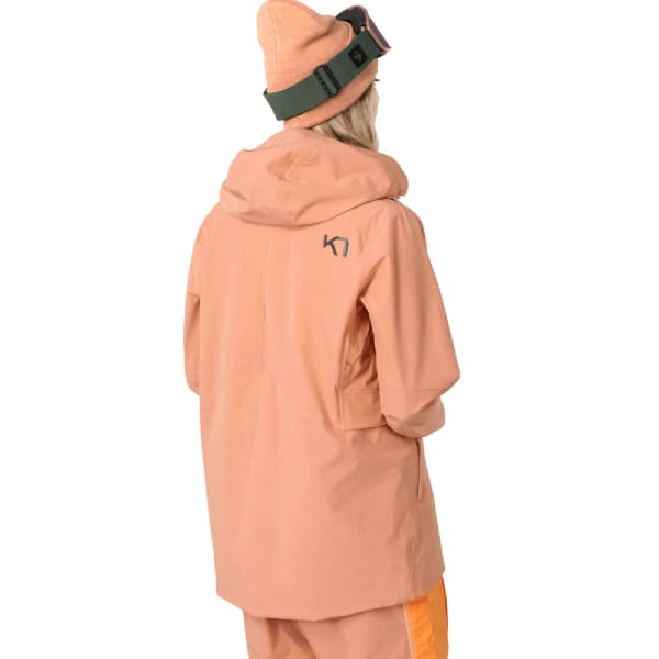 Veste de ski KARI TRAA JOHANNE SKI JACKET LIGHT BROWN