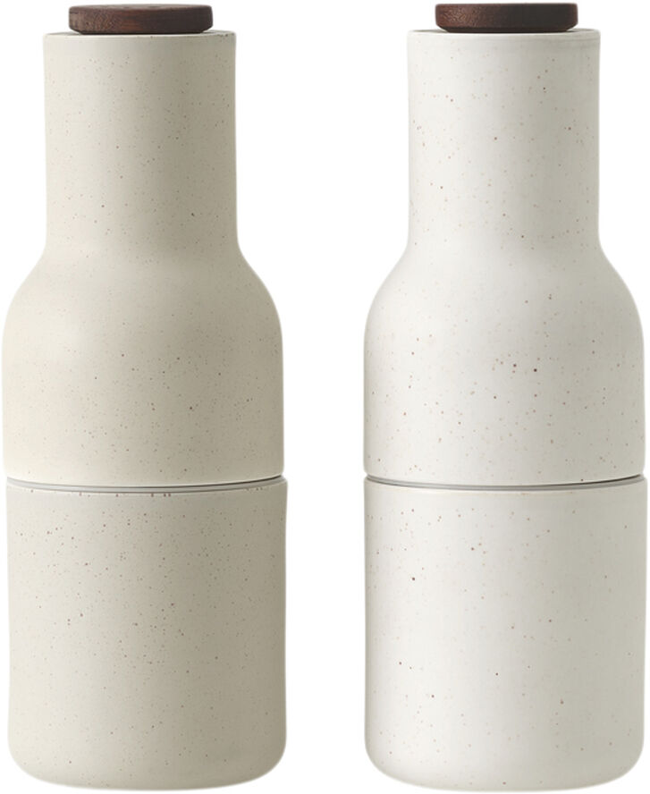 Audo Copenhagen Bottle Grinder, Ceramic, Sand, 2-pa Hvid