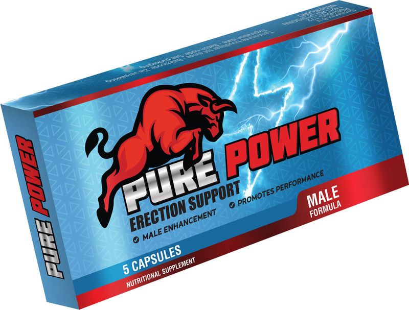 Pure Power - Erectie Capsules - 5 Capsules - Natuurlijk Ingrediënten