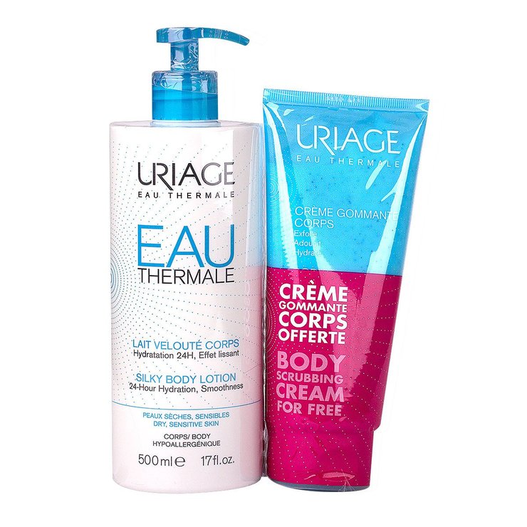 Lait velouté corps 500ml & crème gommante 200ml