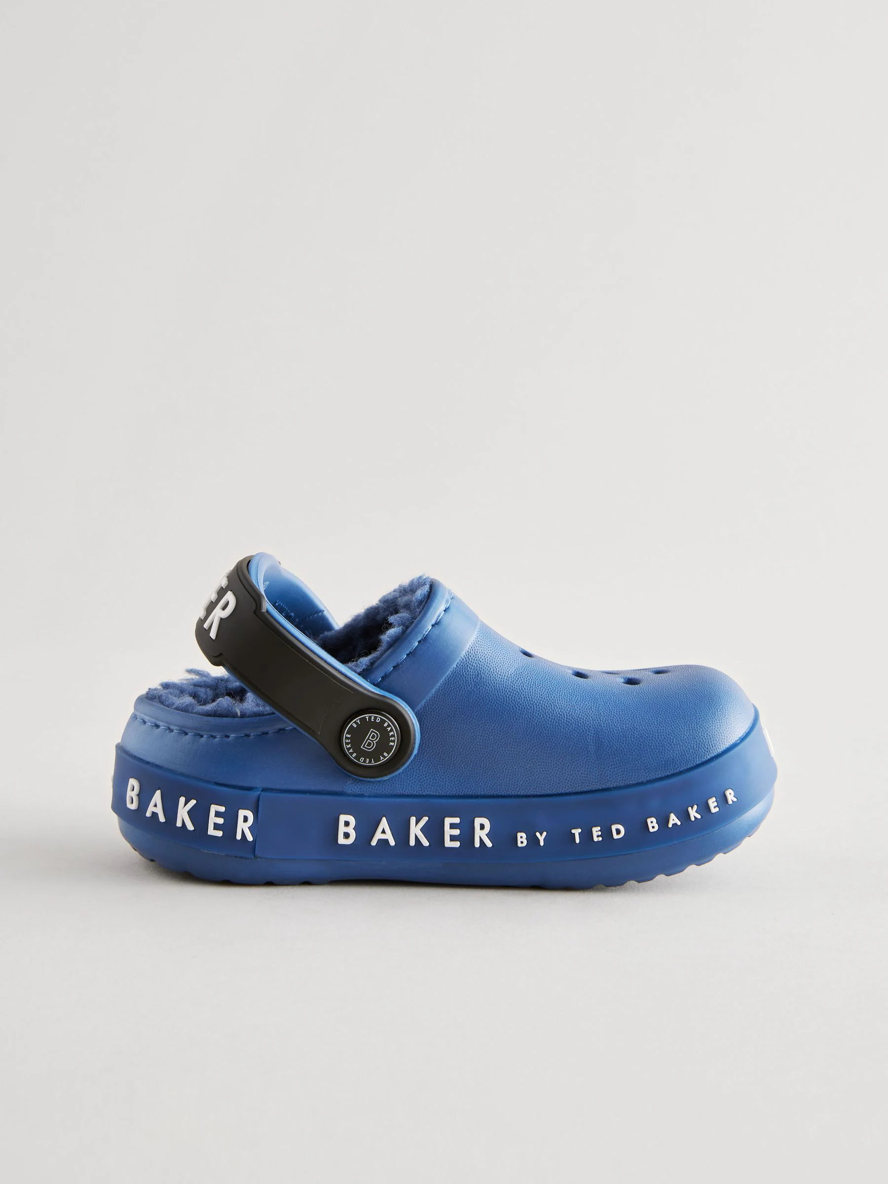 Blauw Lichtgevende - Baker By Ted Baker met borg gevoerde klomppantoffels