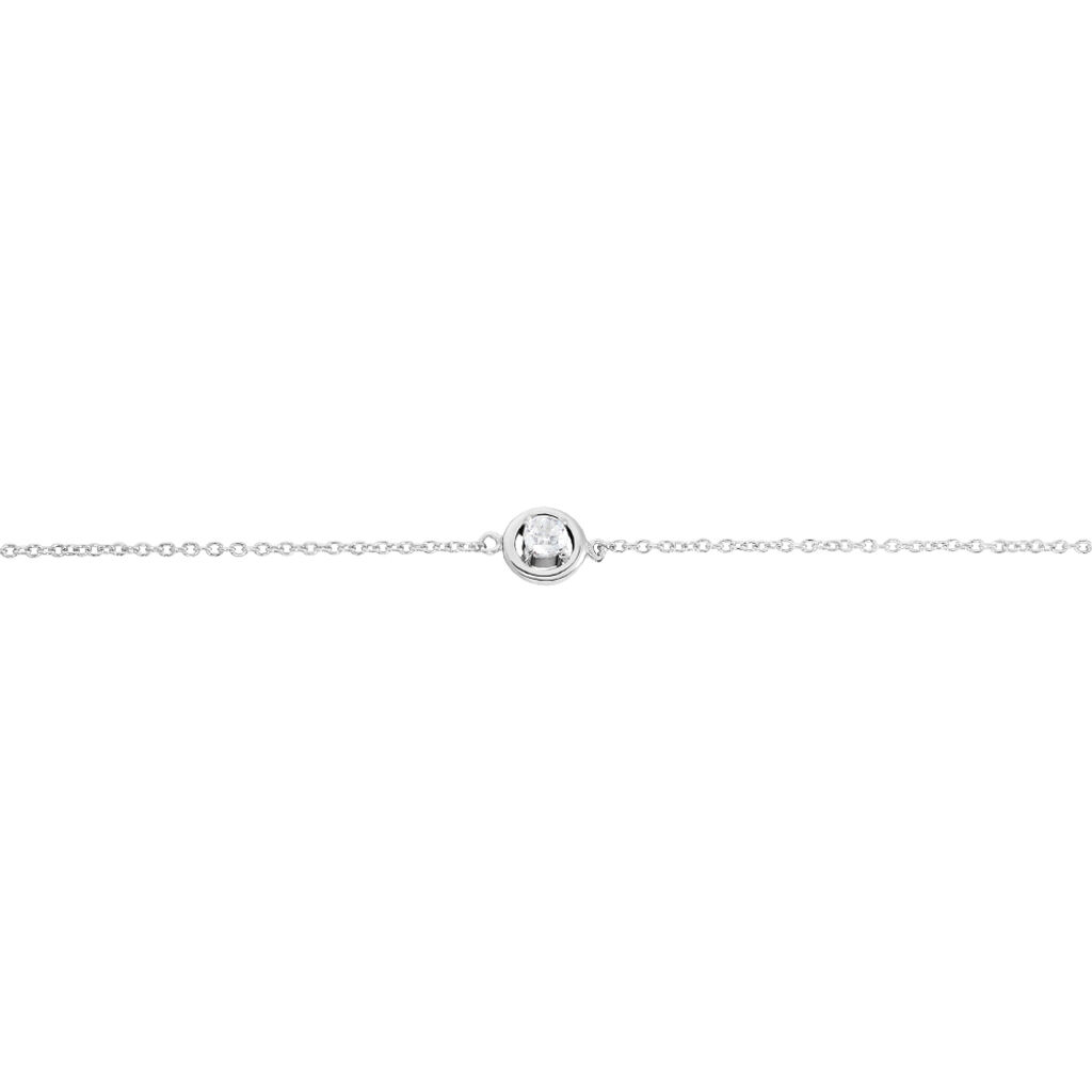 Bracelet Argent Laureto Oxydes De Zirconium