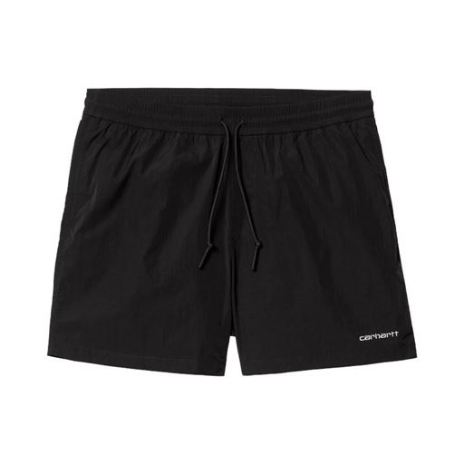 Carhartt WIP Tobes Badebukser, Black/White, M