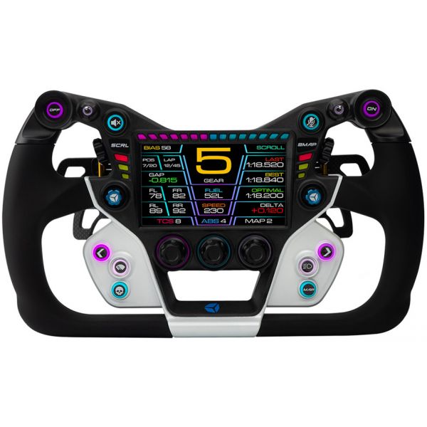 Cube Controls Volante GTX2 Grip (30cm) Branco / Preto