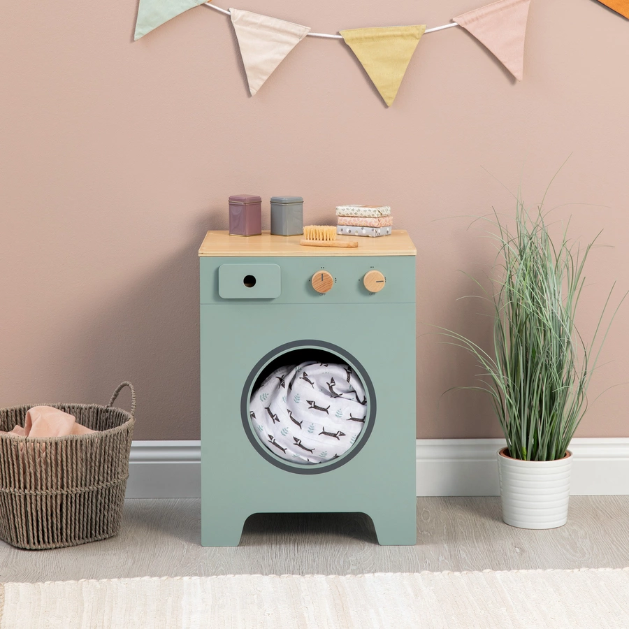 MUSTERKIND® Waschmaschine Mix & Match, salbeinatur