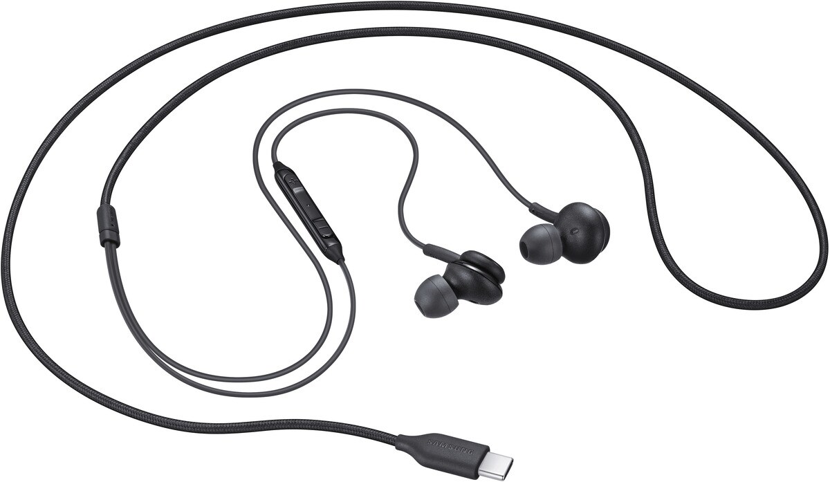 Samsung Earphones USB Type-C EO-IC100, Sound by AKG, Black