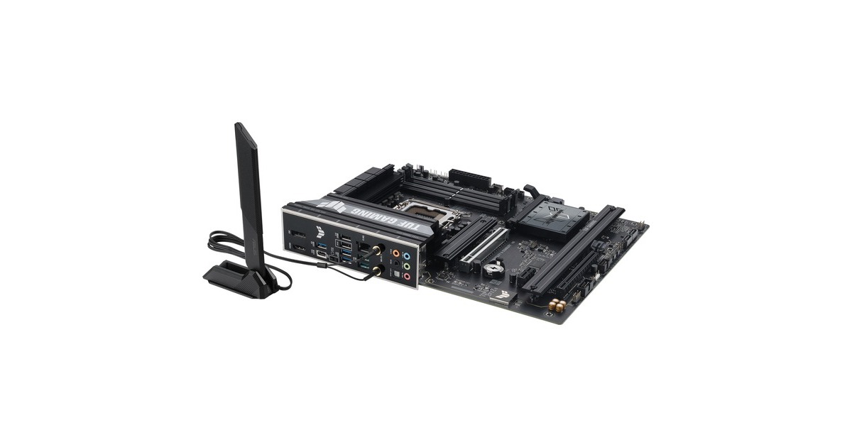 ASUSTUF Gaming B860-PLUS WIFI socket 1851 moederbord  (2.5 Gb-LAN, Wi-Fi 7, BT, Sound, ATX)
