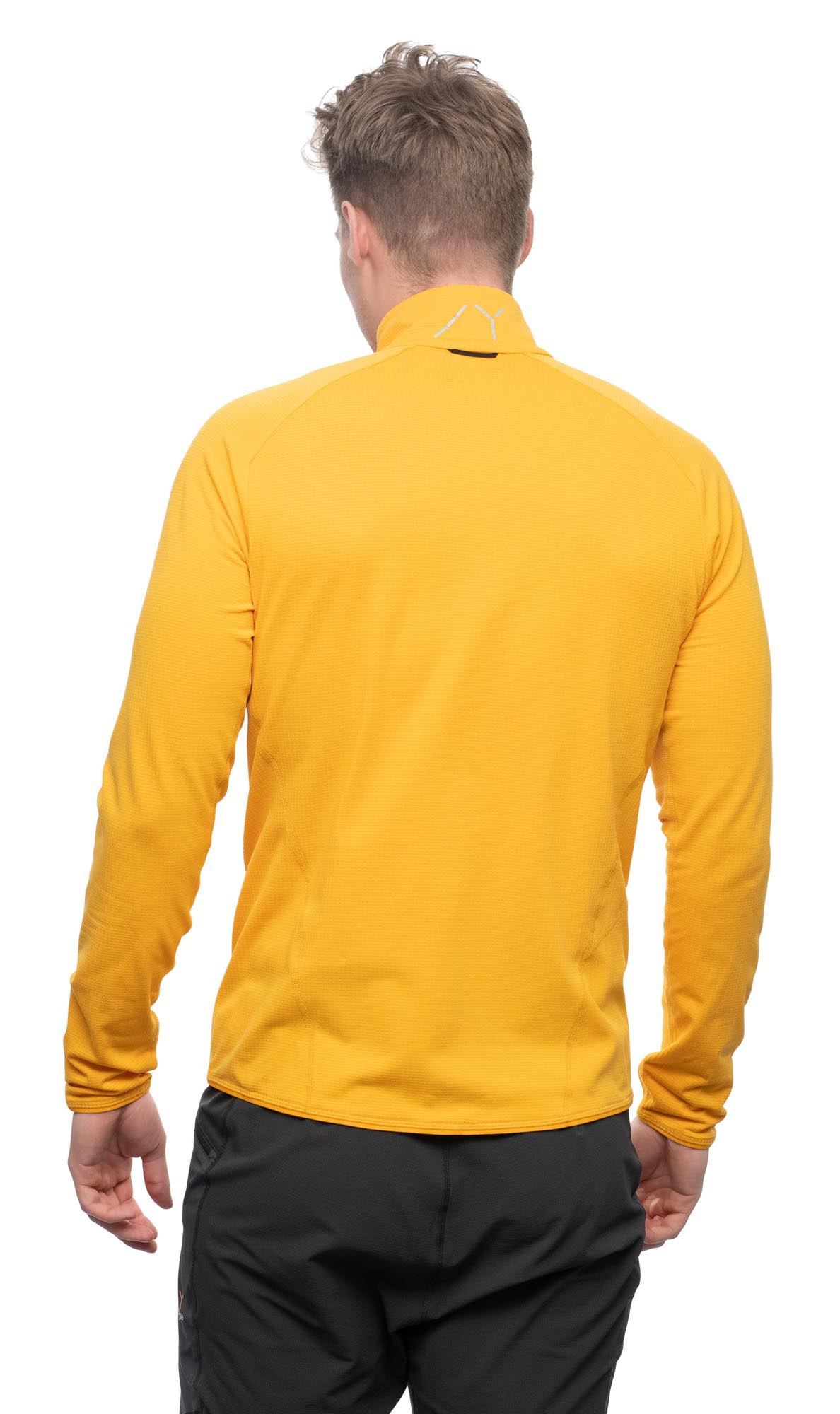 Y LightLine Essence Midlayer Jacket Herre Mango Yellow
