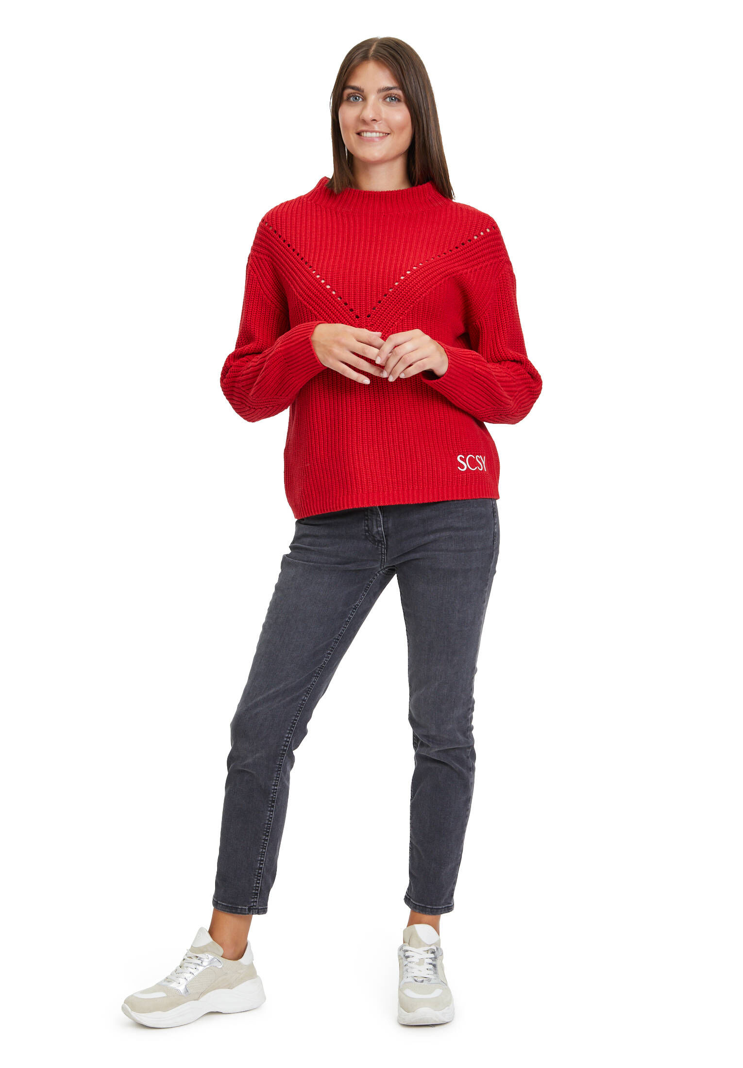 Betty Barclay| Damen Strickpullover mit Strickdetails