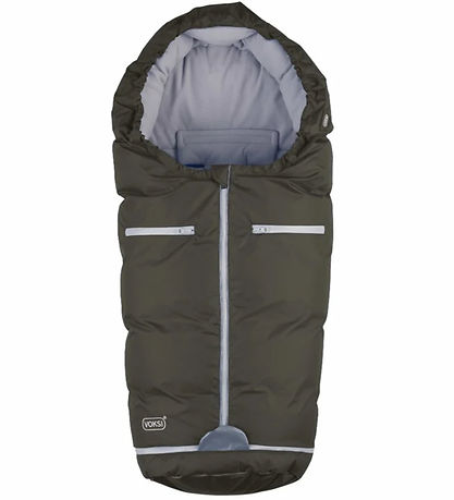 Voksi Fußsack - Active - 100/125 cm - Olivgrün/Grau