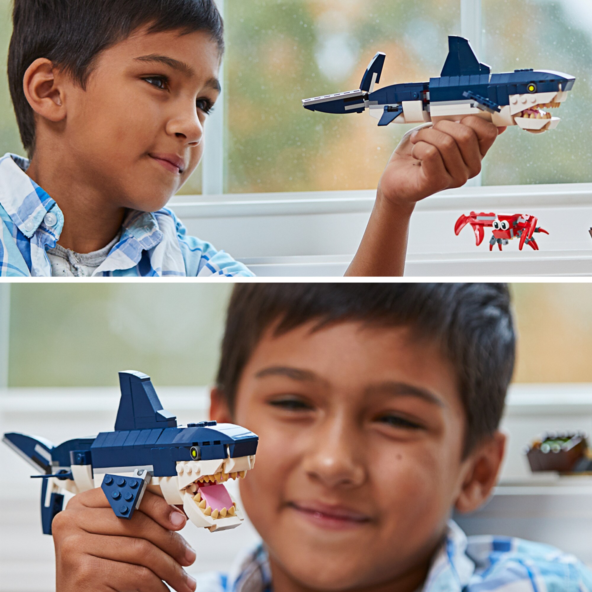 LEGO Konstruktionsspielzeug Creator Bewohner der Tiefsee