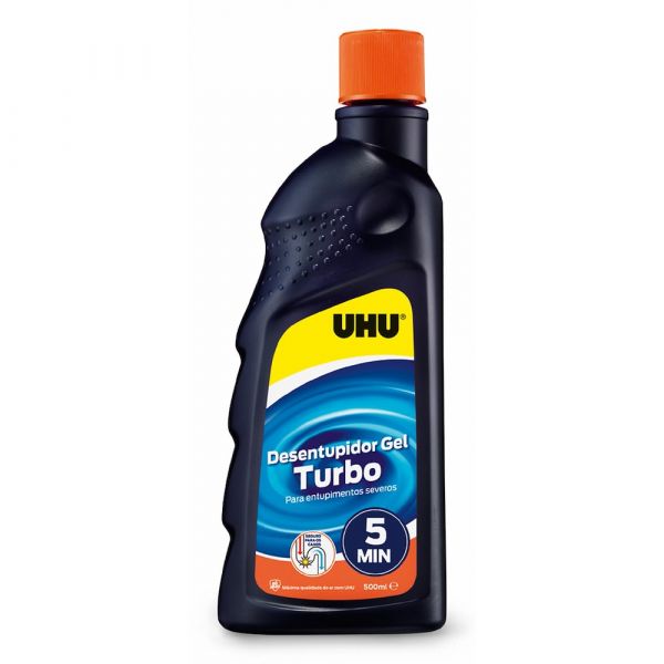UHU Desentupidor Gel Turbo 500 ml - 0140020022