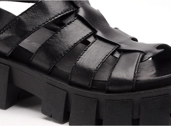Mjus nu pieds plats femme p57004 noir