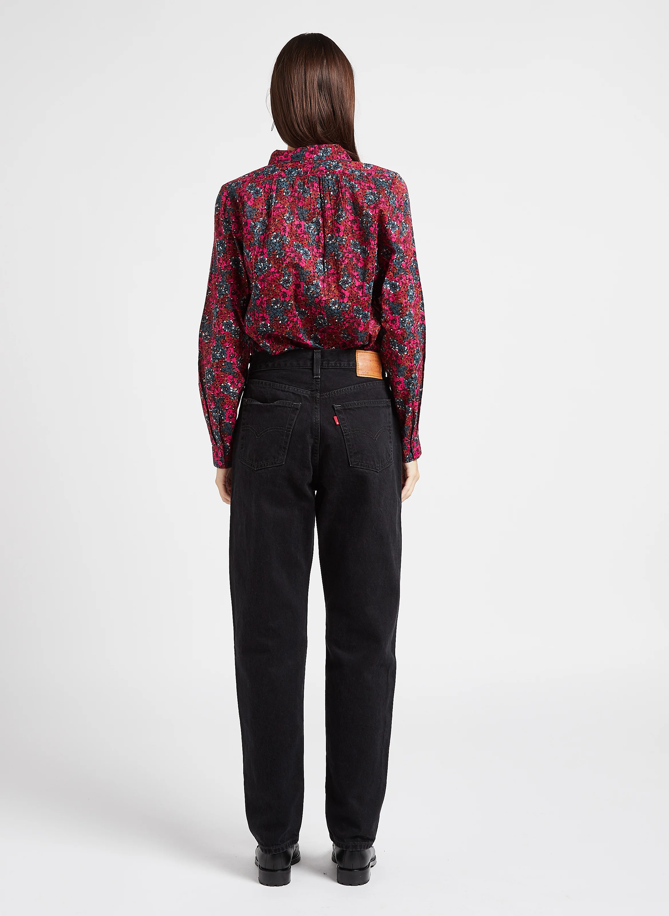 501 81 - Jean droit en coton | Noir