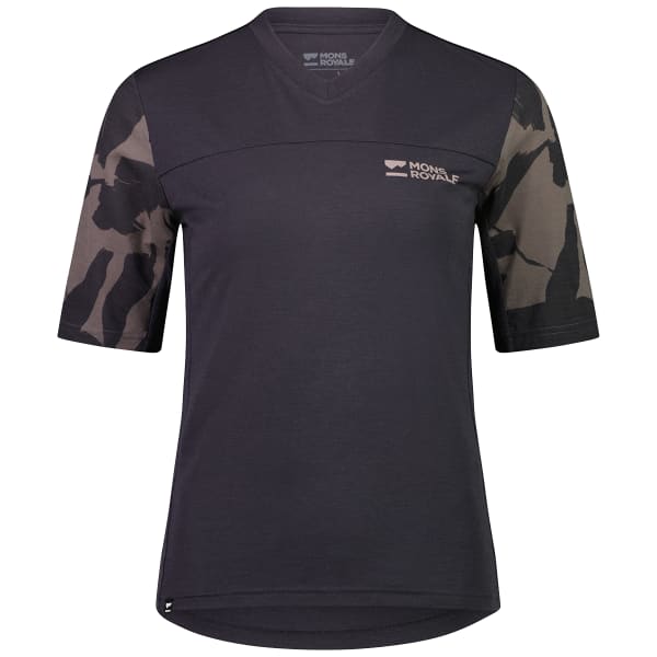 SFS24_T-shirts MONS ROYALE REDWOOD ENDURO VT W SHALE / FRAGMENTS