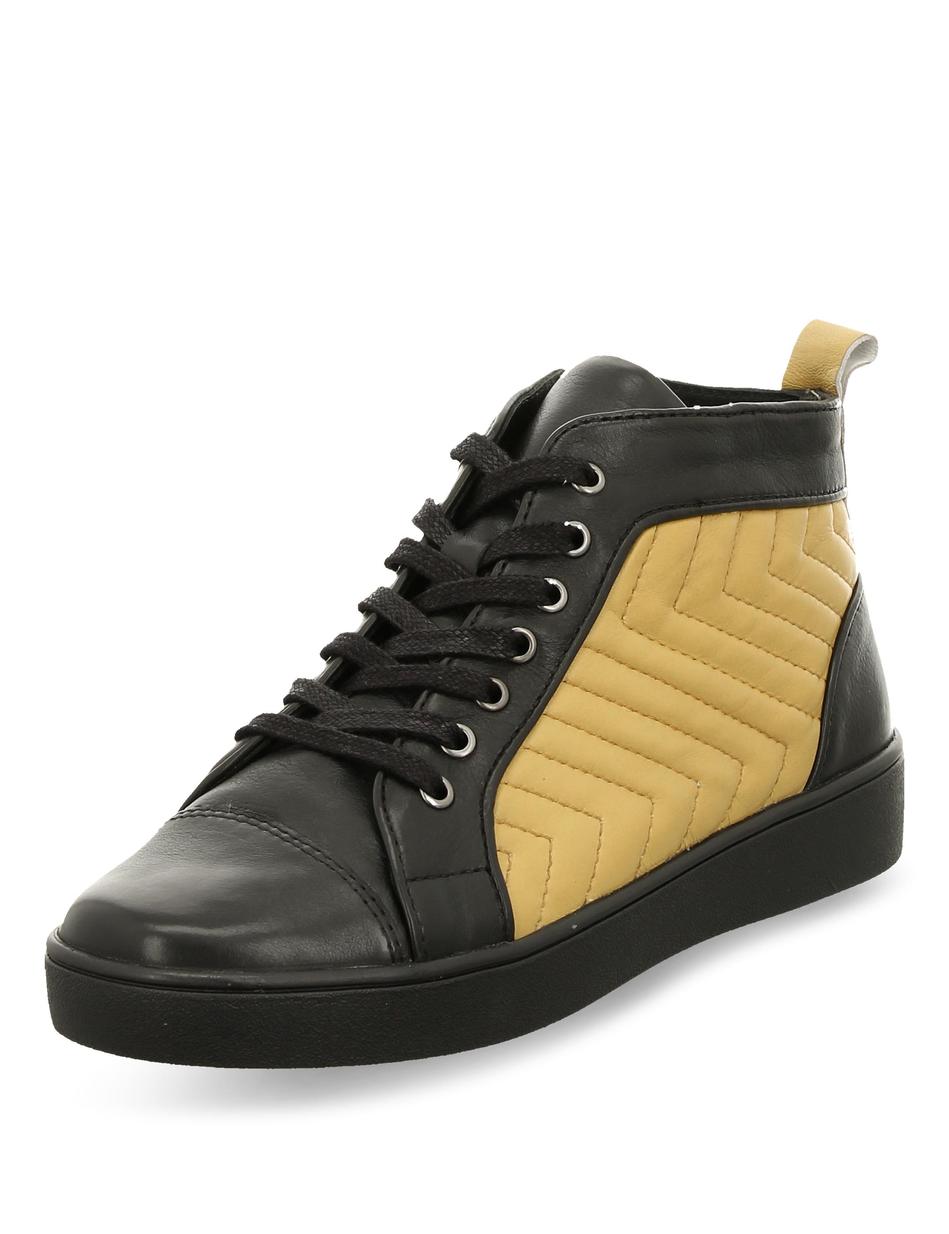Halbschuh Lilli 91, schwarz-gelb