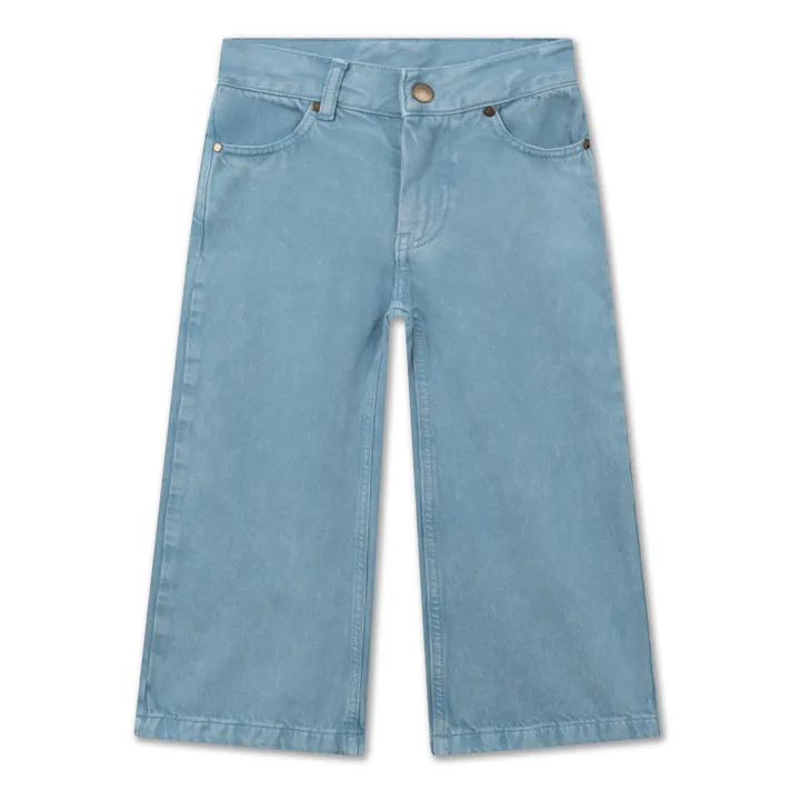 Repose AMS Jean Coton Recyclé Culotte | Bleu ciel