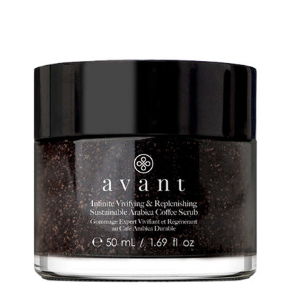 Avant Skincare Infinite Vivifying Replenishing Sustainable Arabica Coffee Scrub Face Scrub