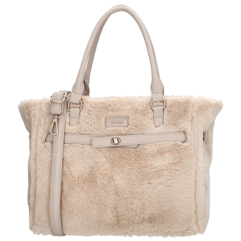 Charm London Alaska Shopper/ Handtas Crème