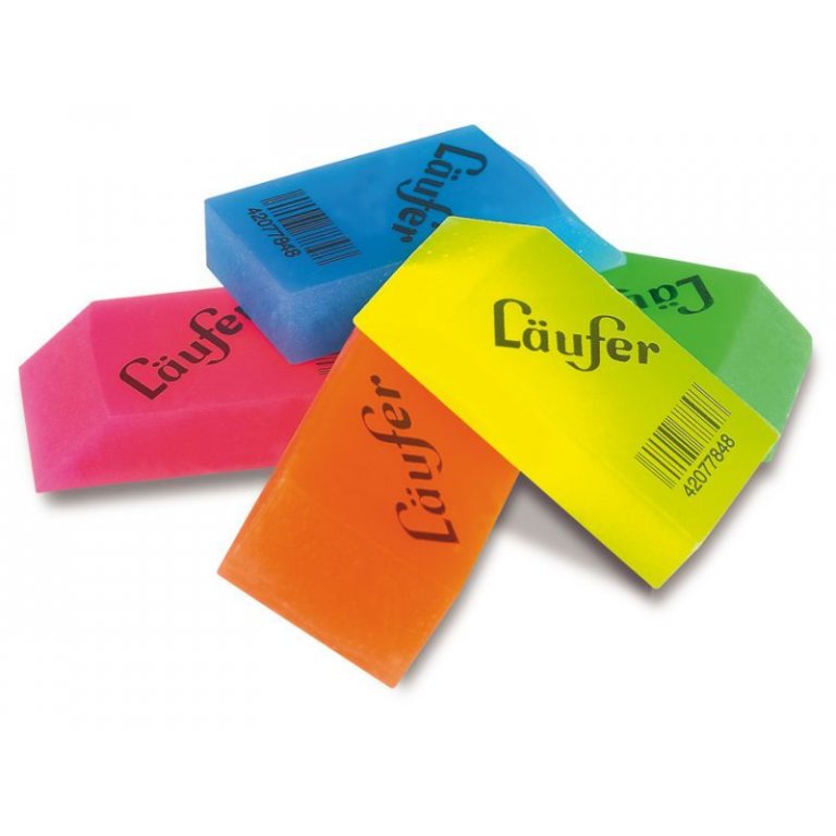 Läufer Neon Radiergummi