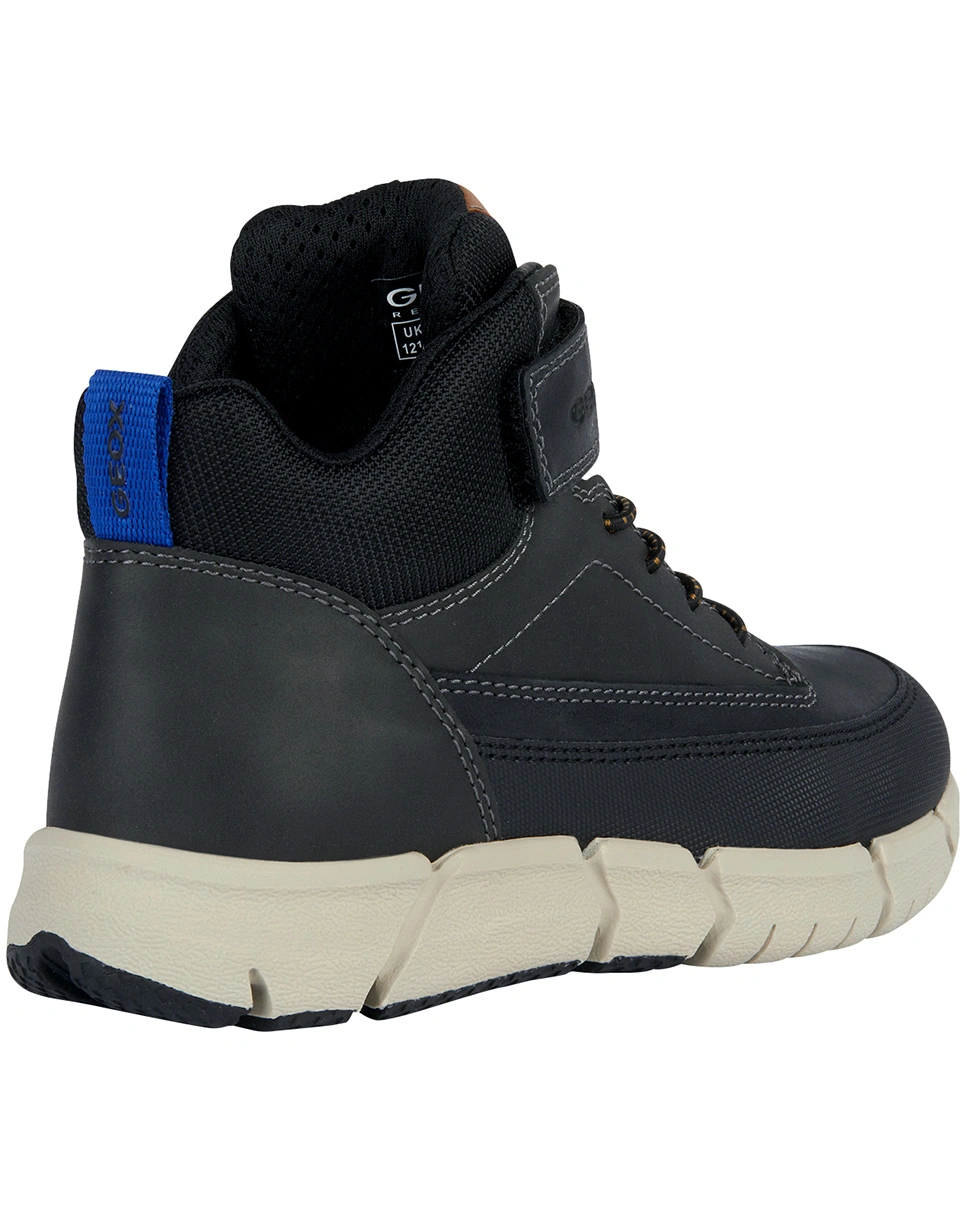 Schnür-Boots FLEXYPER in schwarz