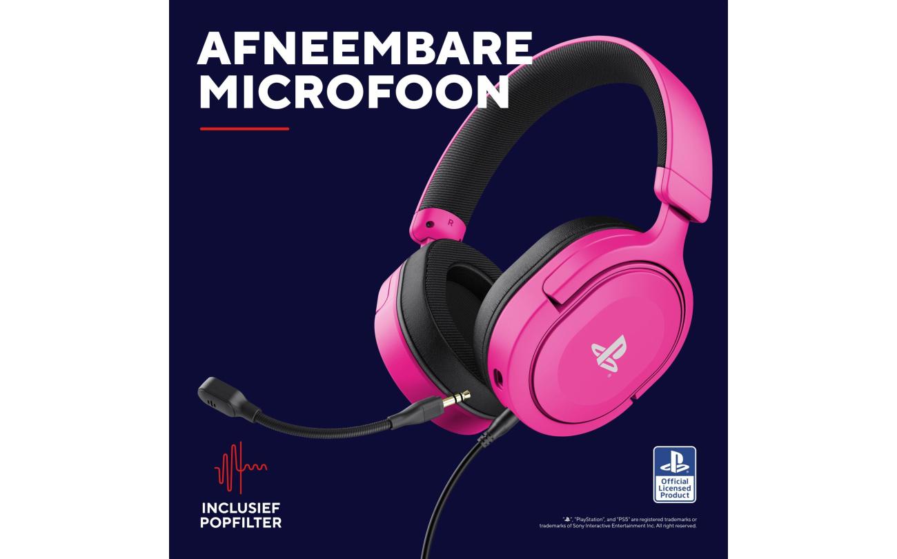 PS5 Trust GXT498P Forta Headset Roze