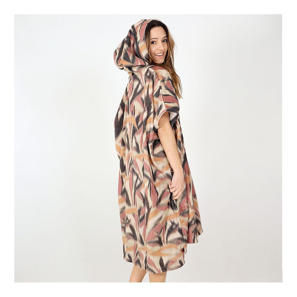 After Essentials IKAT BROWN - Poncho marron