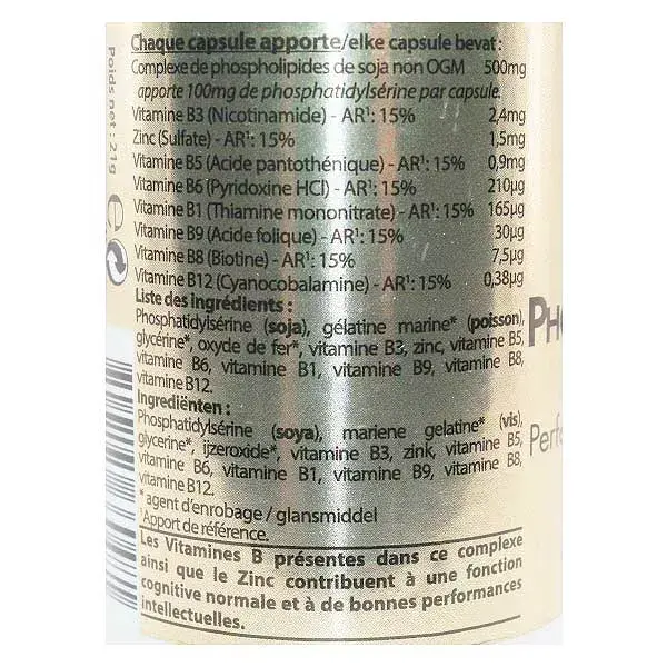 Vit'all+ Fosfatidilserina 100mg 30 cápsulas