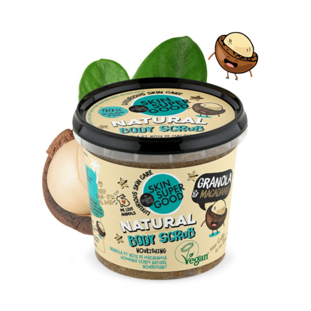 Gommage nourrissant - Granola & noix de macadamia - Corps - 360 ml
