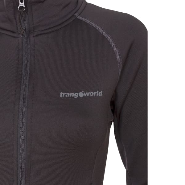 Veste polaire ski rando TRANGOWORLD HASSELA JACKET BLACK