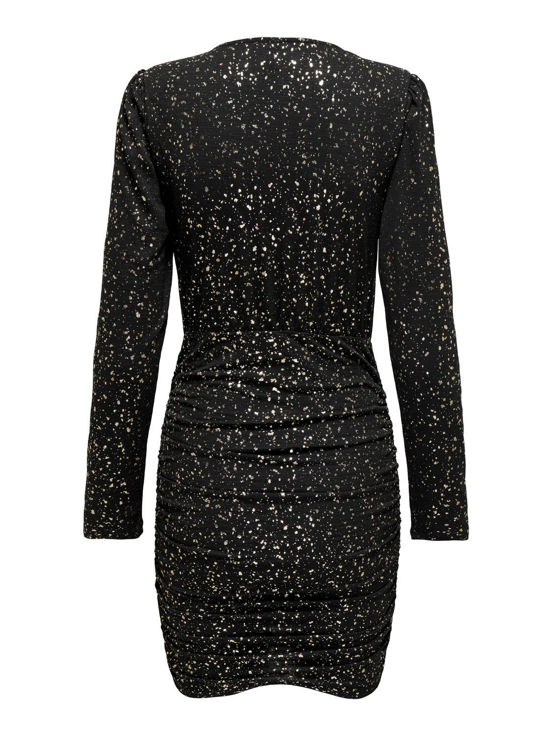 ONLNEW Kurzes Kleid Black