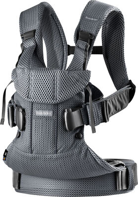 BabyBjörn One Air Bæresele 3D Mesh, Antracit Grey