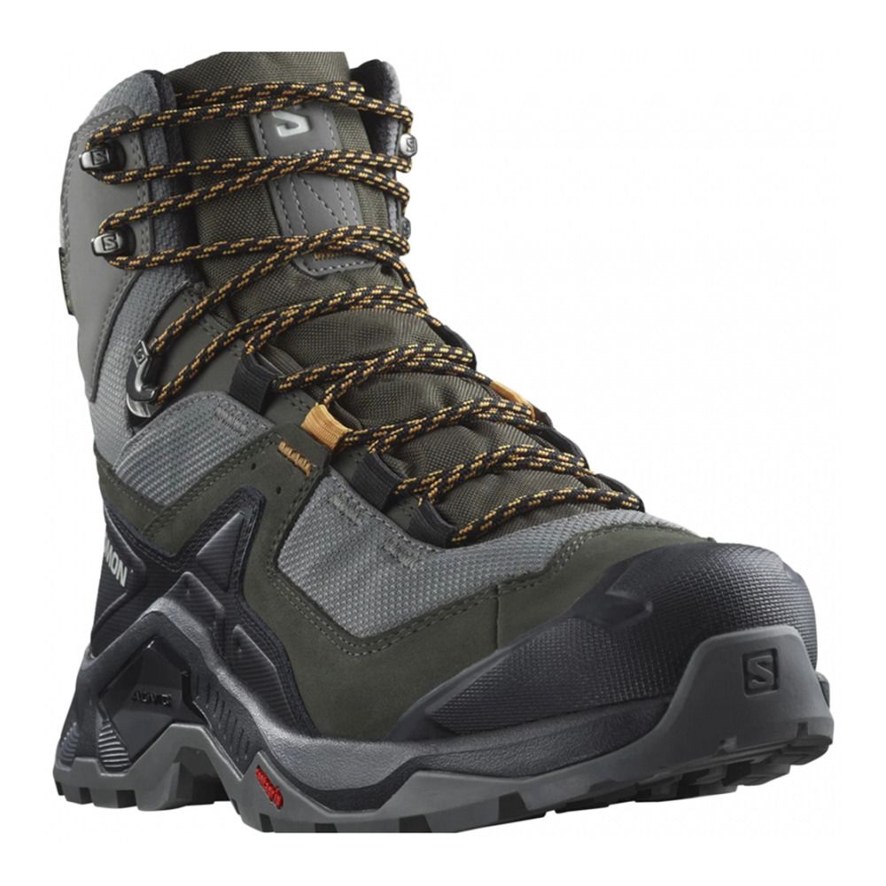 Salomon QUEST ELEMENT GTX - Chaussures randonné Homme pewter/beluga/buckskin