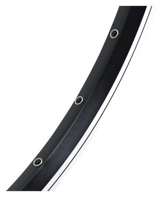 Jante vtc 700x35 -28-29  mach1 m240 19c noir 32t. double paroi avec ?illets