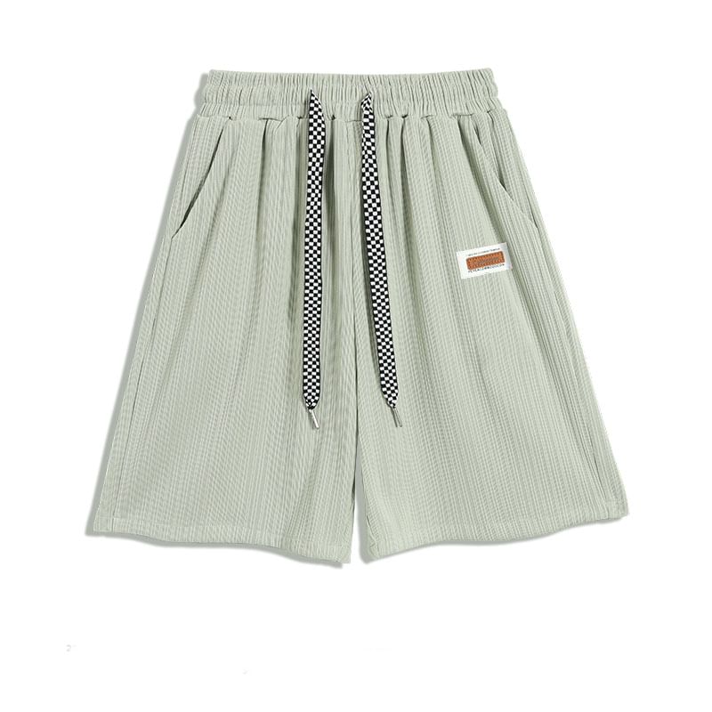 fluffush - Shorts met hoge taille en trekkoordapplicatie