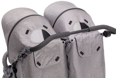 Beemoo Swing Søskenvogn, Grey Melange