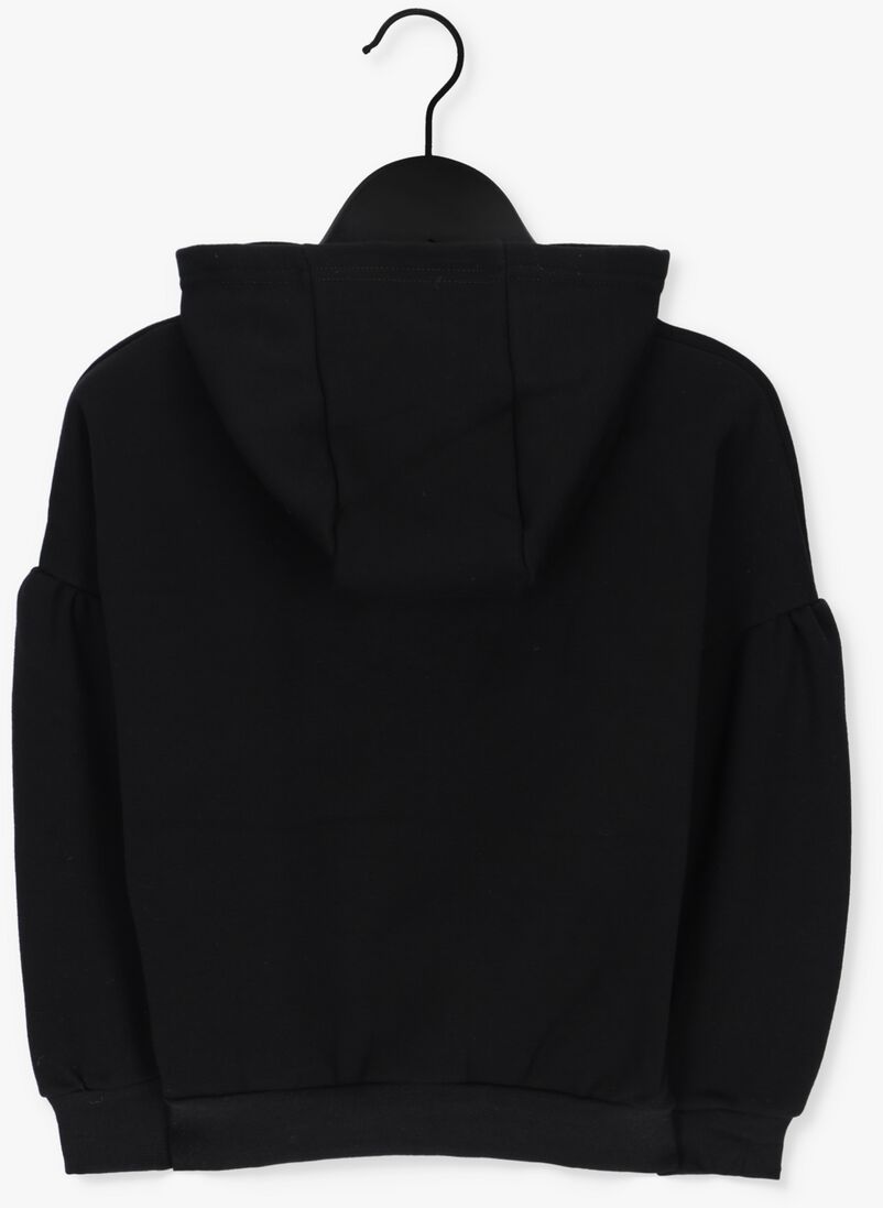 NOBELL zwarte nobell sweater kumy hooded furry