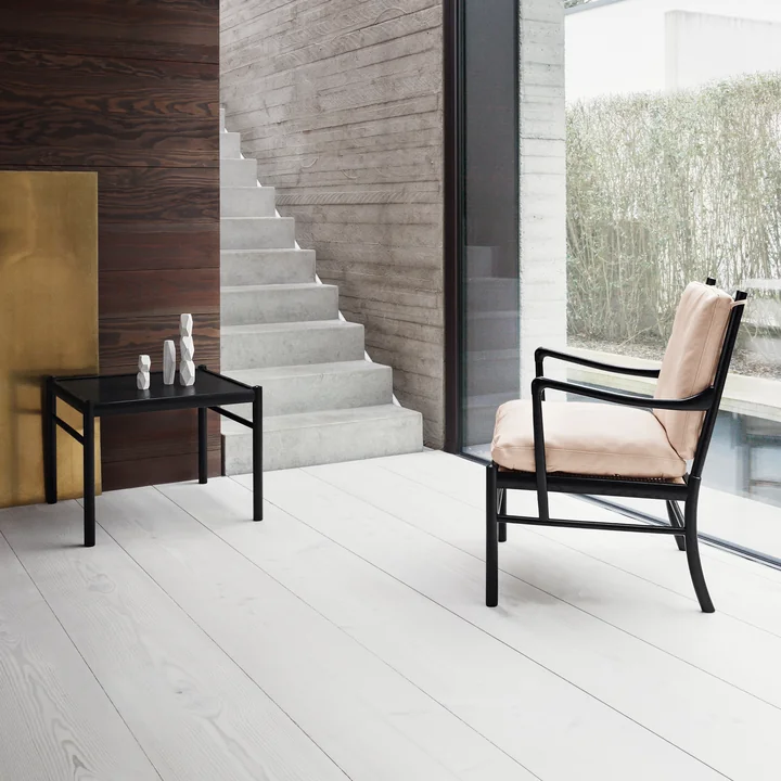 Carl Hansen - OW149 Colonial Chair, Eiche geseift / Leder SIF 95
