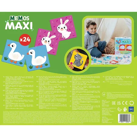 Trefl Memos Maxi Bauernhoftiere
