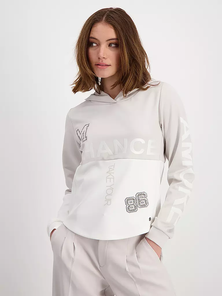 MONARI Kapuzensweater - Hoodie  grau