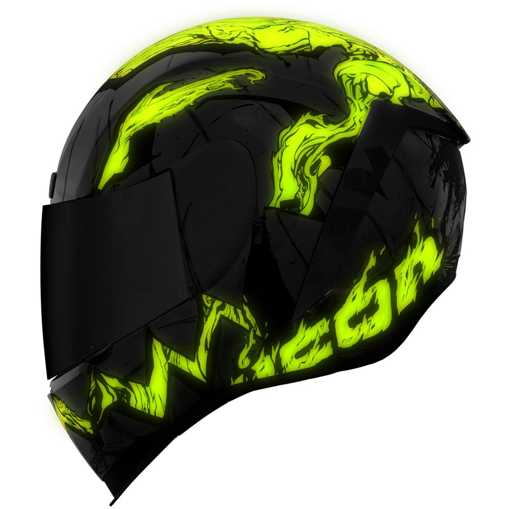 Icon - Casque Airform Trick or Street 3™ Blanc / Orange