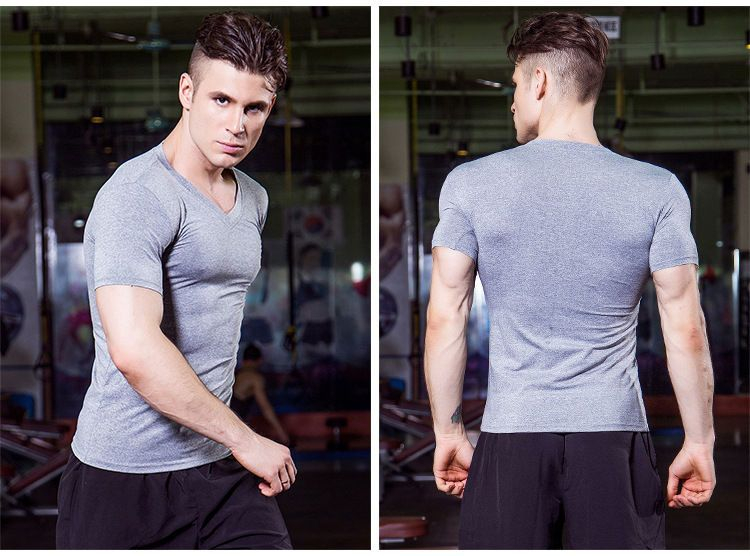 FoxFlair - V-hals sporttrainings-T-shirt