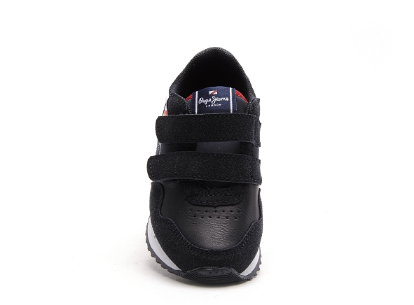 Pepe jeans basses enfant london velcro bleu