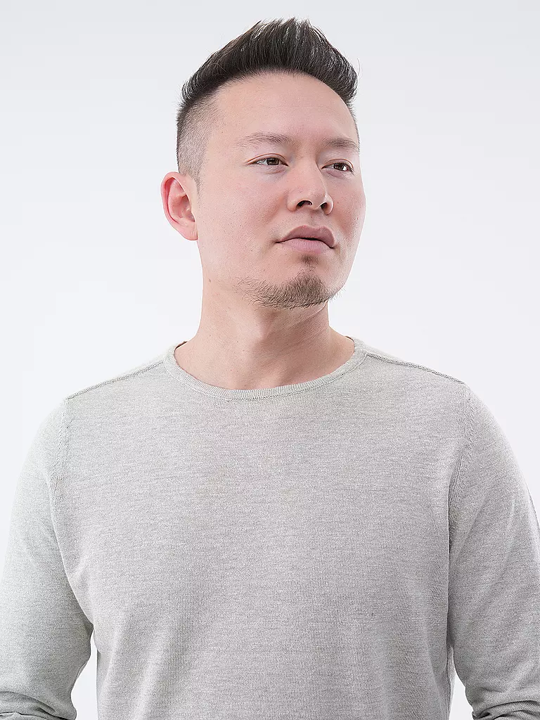 DRYKORN Pullover RIKONO hellgrau
