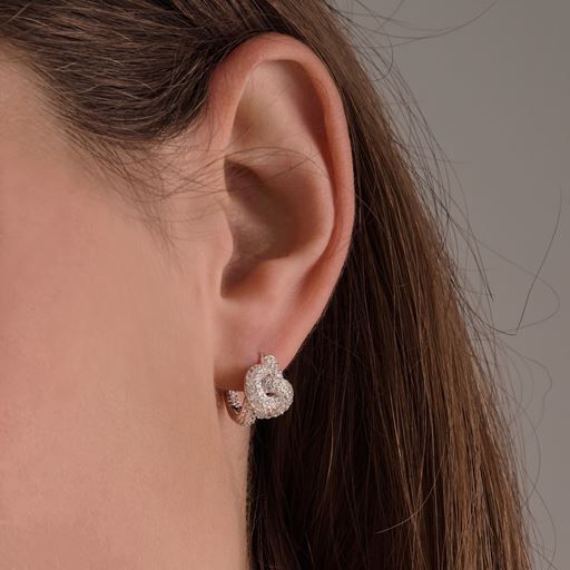Sif Jakobs Jewellery Imperia Creoler, Sølv