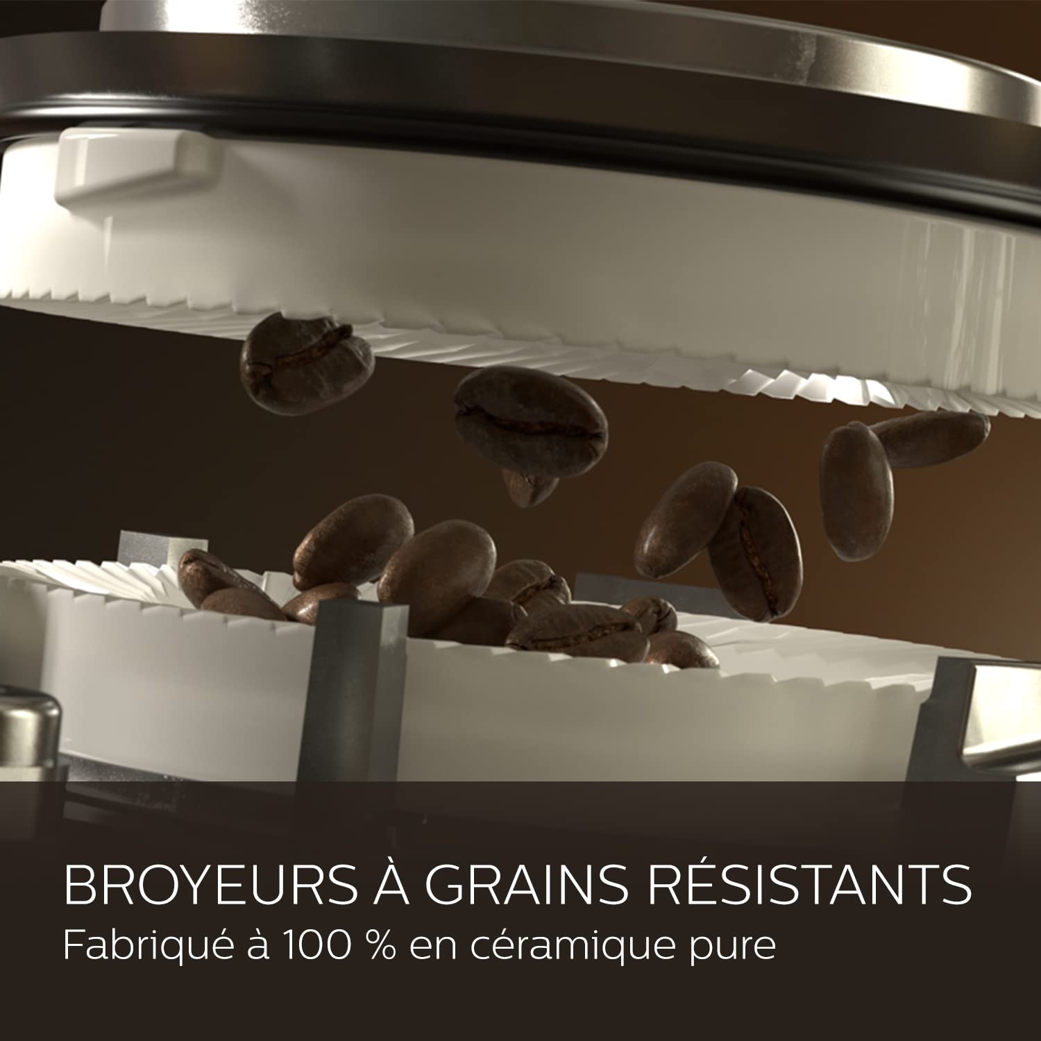 Saeco GranAroma Machine Expresso - Café à Grain - 16 Spécialités de Café, Écran Couleur Intuitif, 4 Profils Utilisateur, Broyeur en Céramique (SM6585/