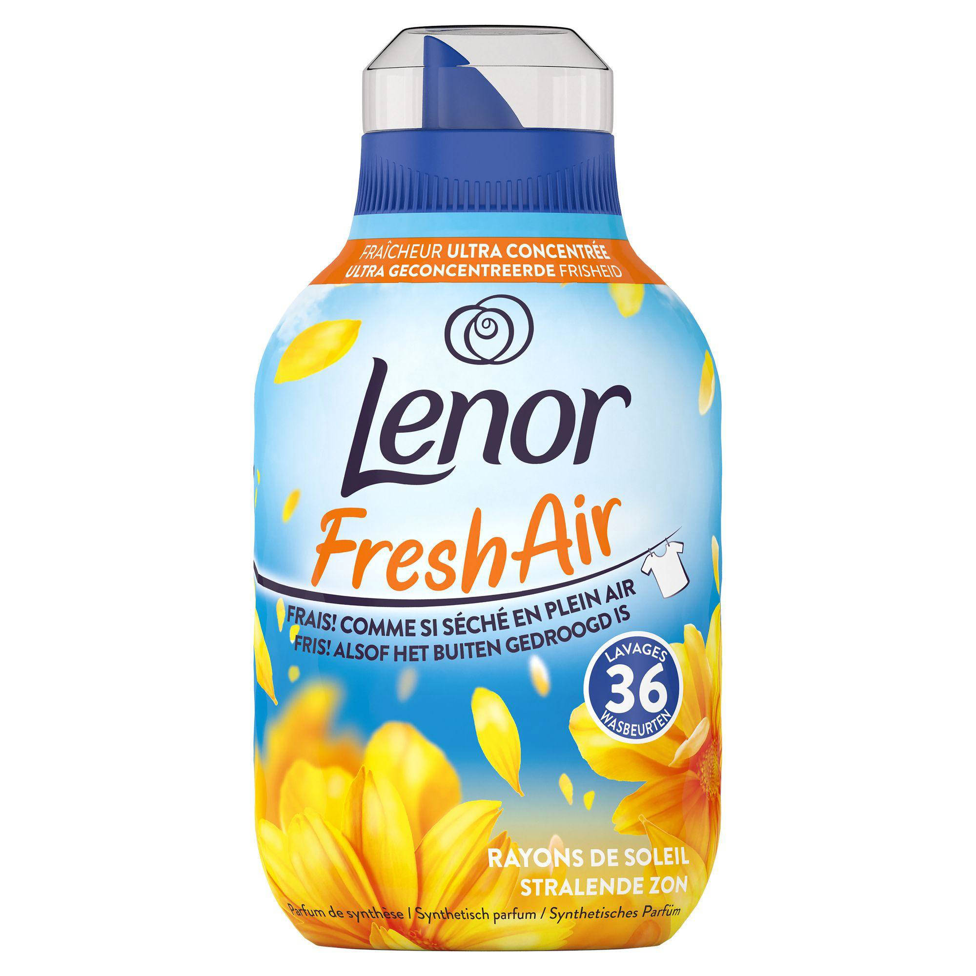 Lenor Fresh Air wasverzachter Zonnestralen - 6 x 36 wasbeurten - 216 wasbeurten